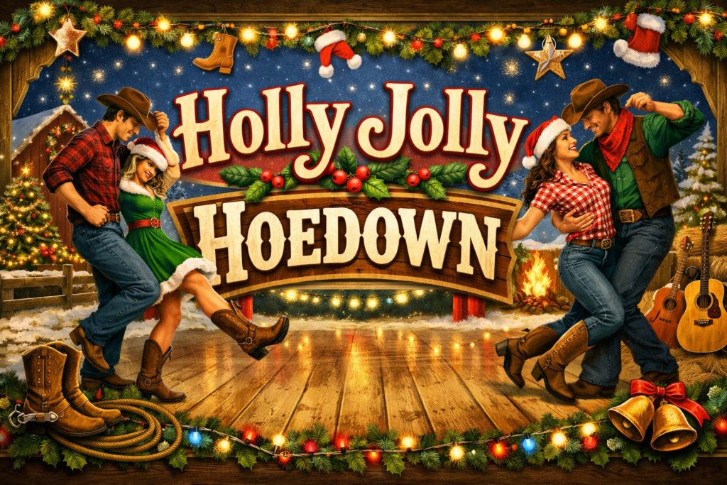 Holly Jolly Hoedown Christmas Social – Tickets Now Available