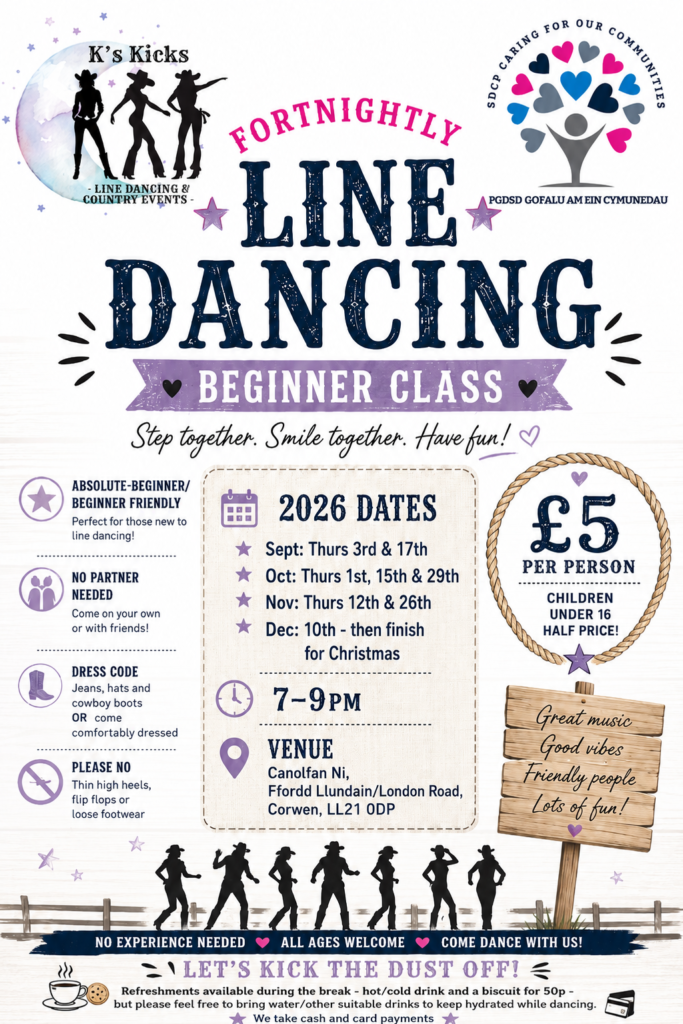 K’s Kicks Line Dancing, Corwen